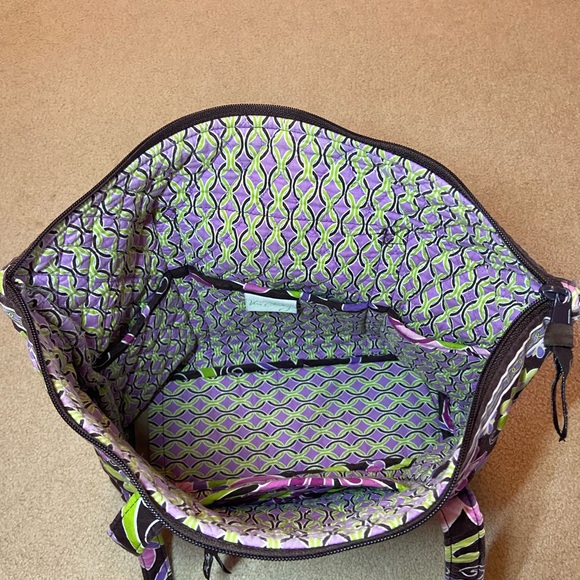 Vera Bradley Pink & Brown Shoulder Bag - Picture 4 of 4